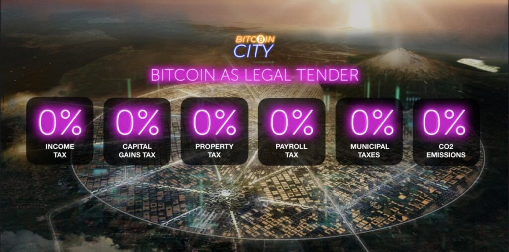 The tax benefits of Bitcoin City, El Salvador